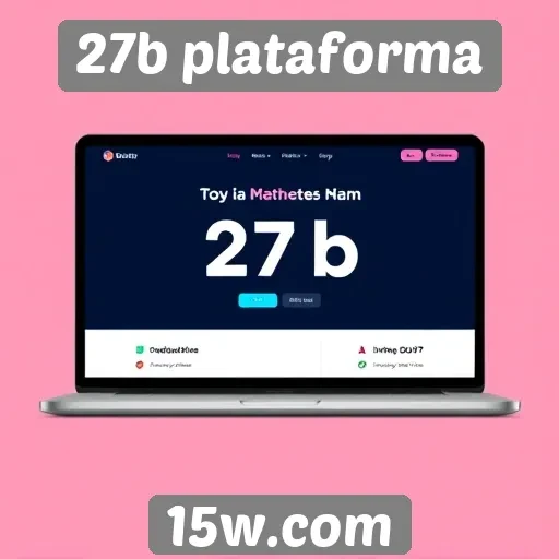 Evolução da interface do 27b nos últimos meses
